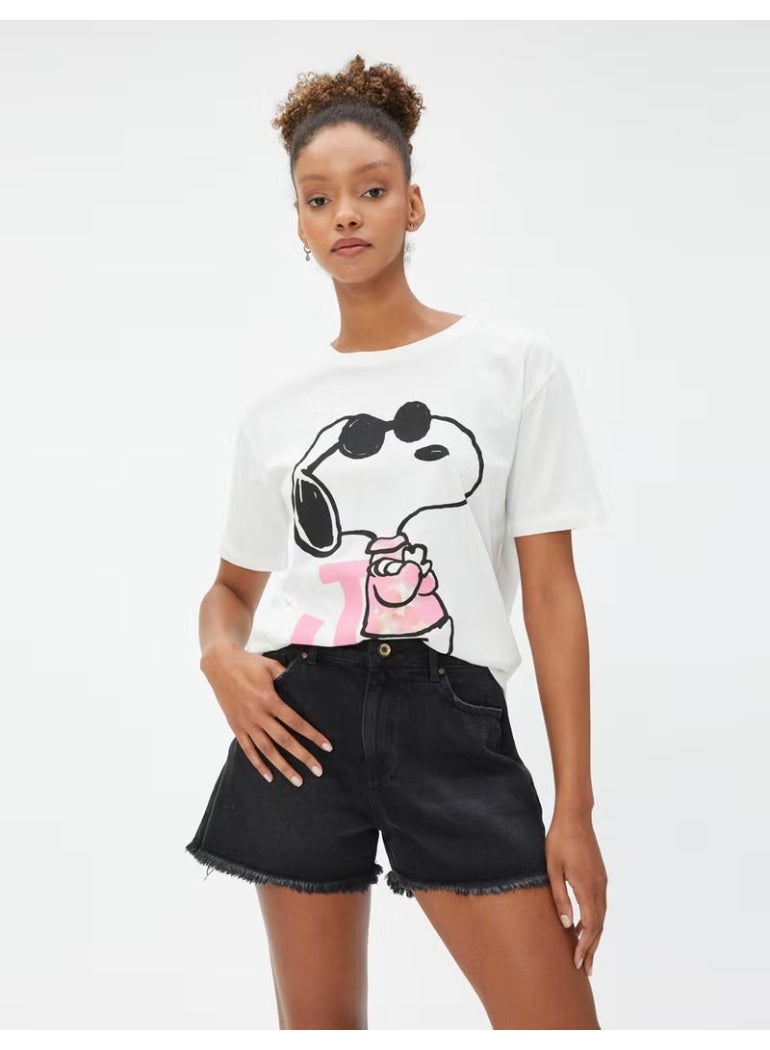 KOTON Cotton Denim Shorts Mini Pocket Detailed Cotton - Image 4